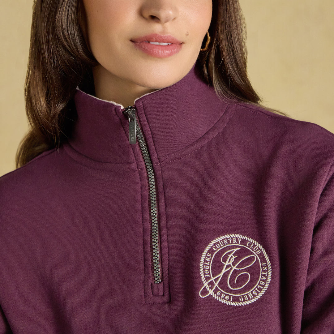 Joules Ladies Brushed Back Sweat