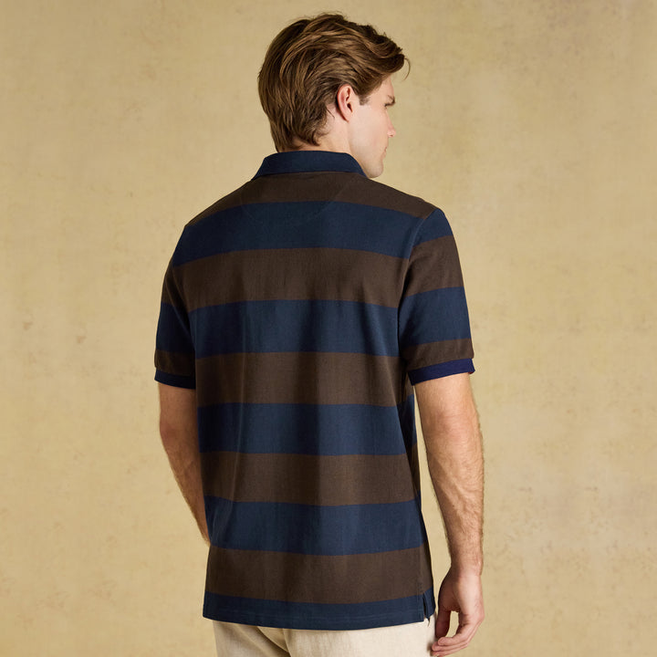 Joules Mens Woody Stripe Polo Shirt