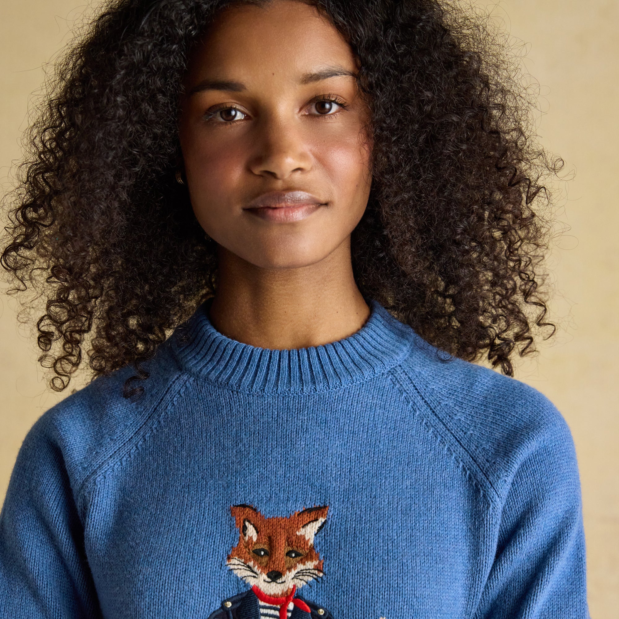 Joules Ladies Jonty Jumper - Blue | Millbry Hill