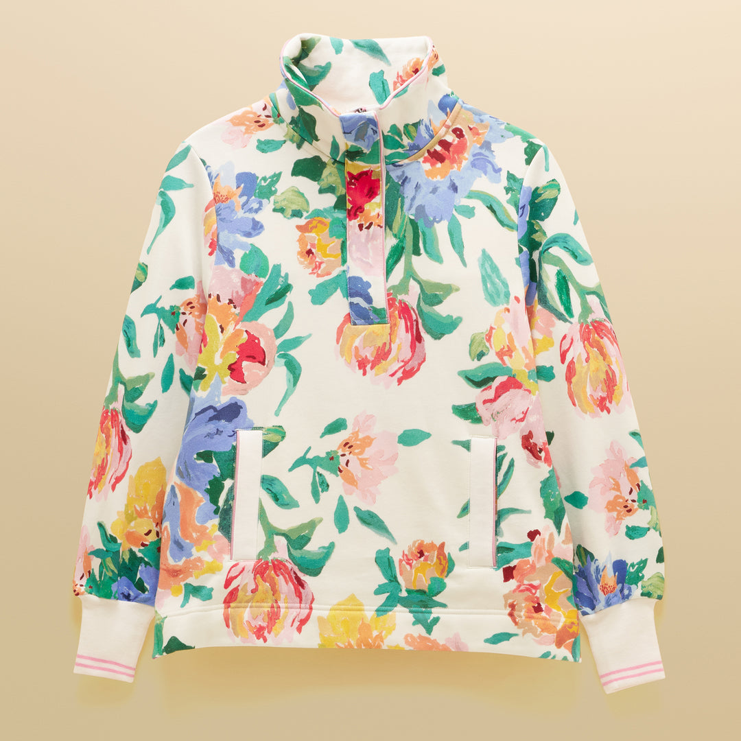 Joules Ladies Burnham Floral Sweater