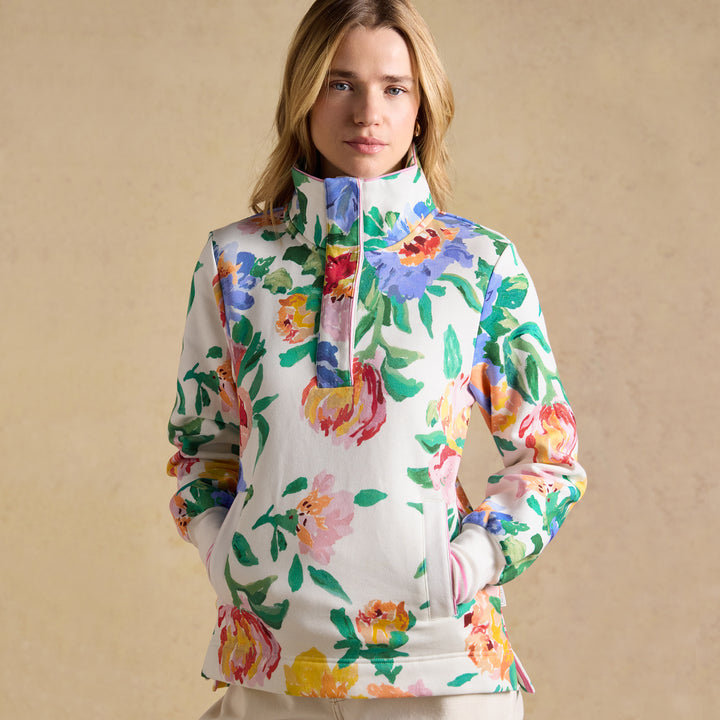 Joules Ladies Burnham Floral Sweater
