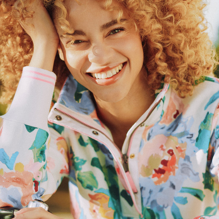 Joules Ladies Burnham Floral Sweater