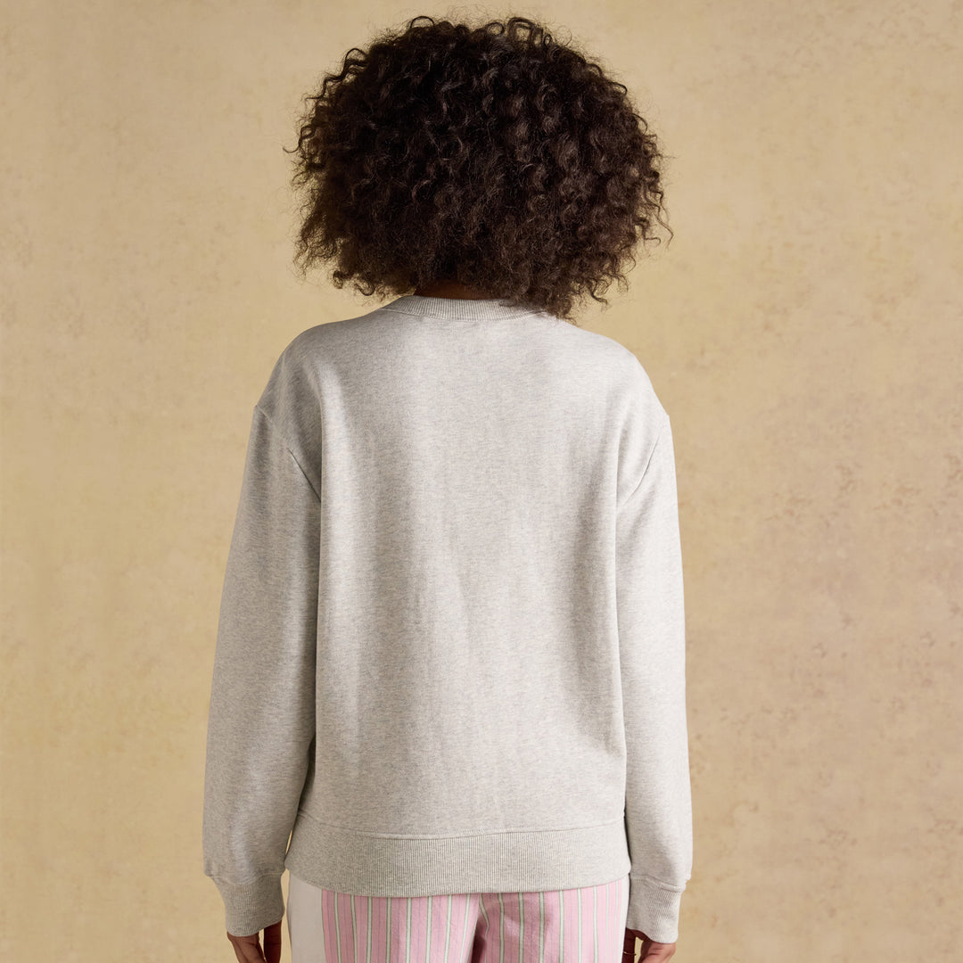 Joules Ladies Embroidered Crew Jonty Sweater