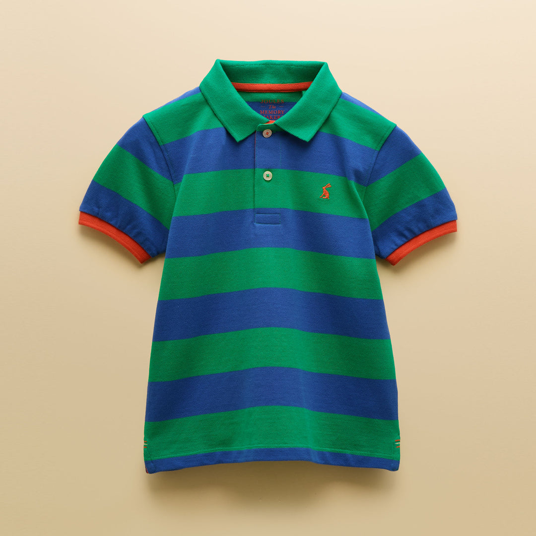 Joules Boys Woody Stripe Polo Shirt