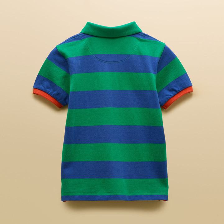 Joules Boys Woody Stripe Polo Shirt