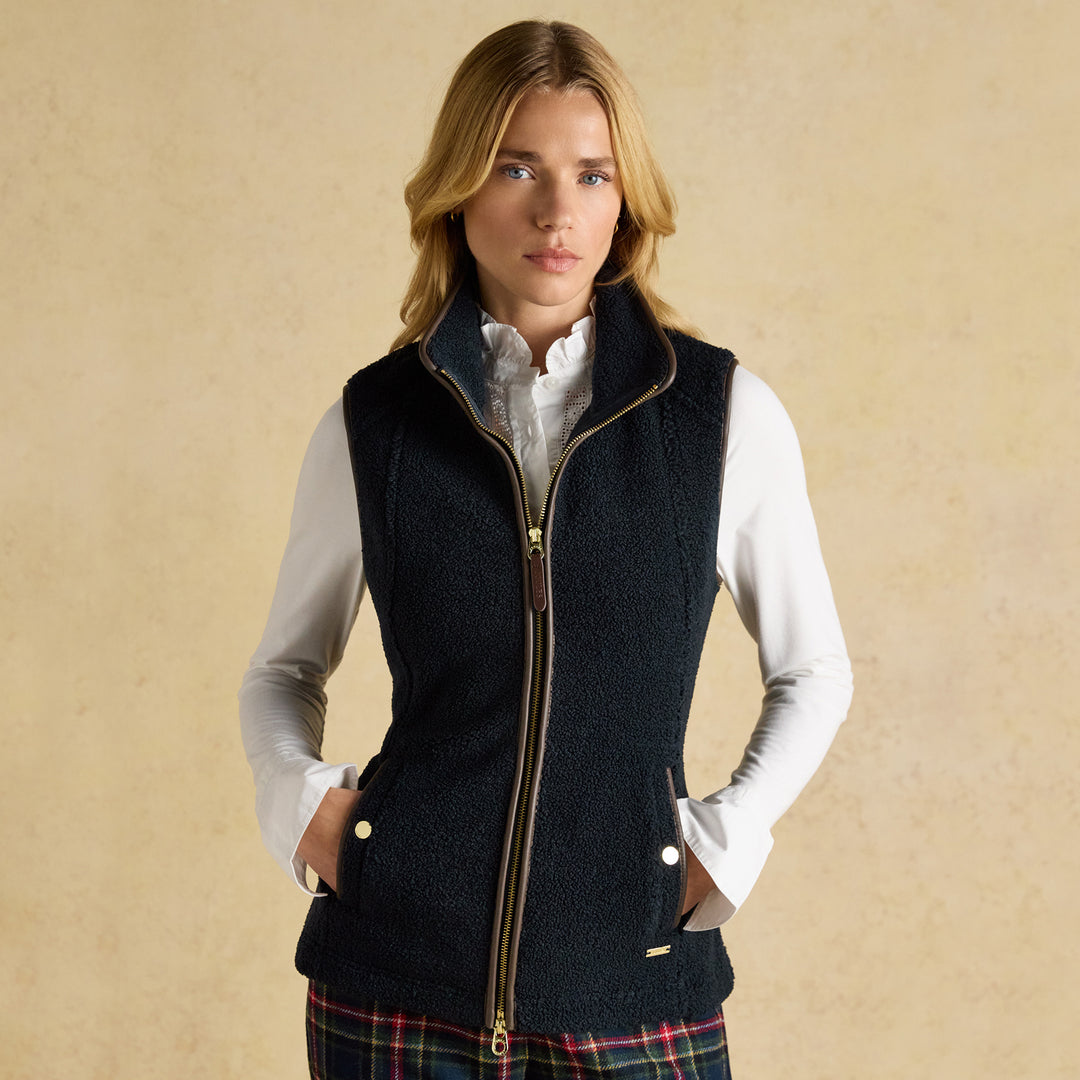 Joules Ladies Borg Heritage Gilet