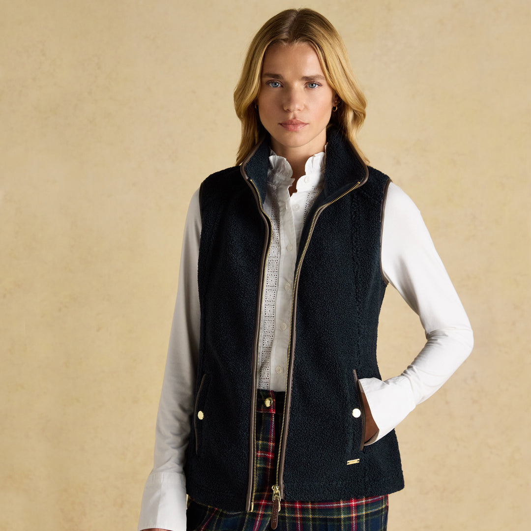 Joules Ladies Borg Heritage Gilet