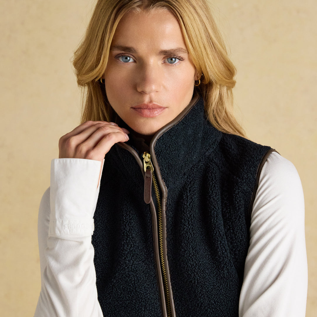 Joules Ladies Borg Heritage Gilet