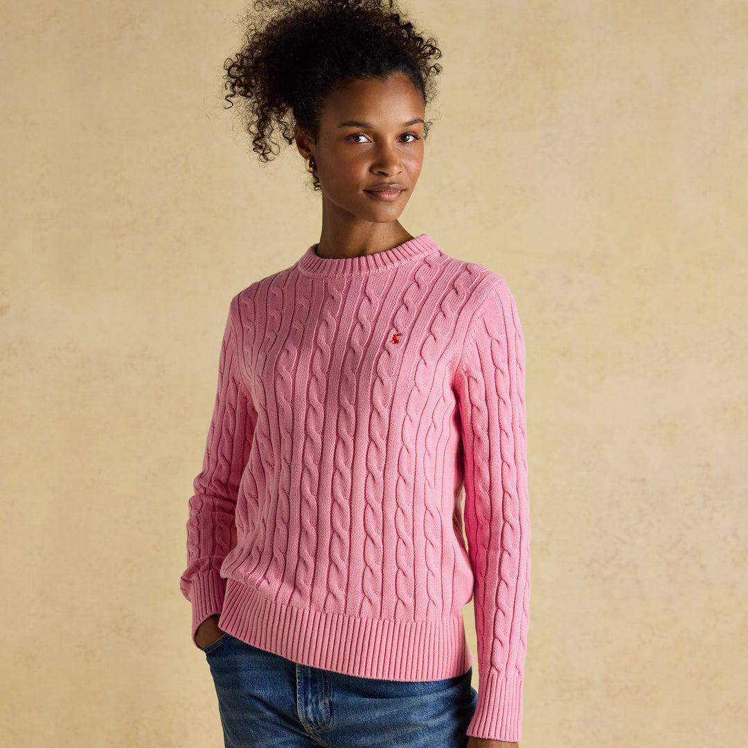 Joules Ladies Classic Cable Jumper