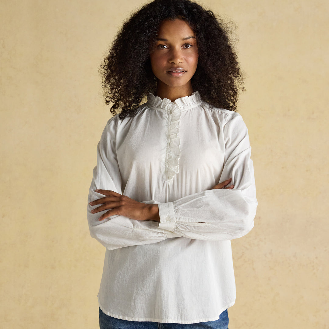 Joules Ladies Melanie Long Sleeve Blouse