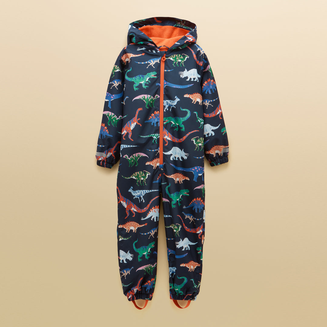Joules Boys Raindrop Puddlesuit