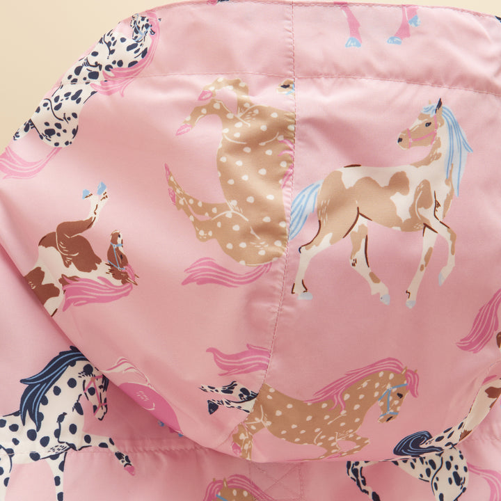 Joules Girls Raindrop Puddlesuit