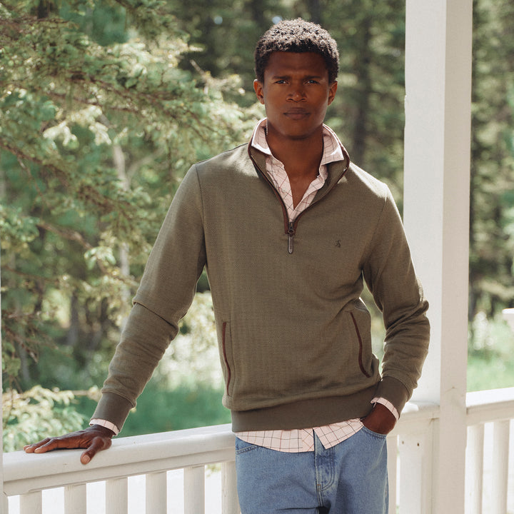 Joules Mens Heritage 1/4 Zip Sweat
