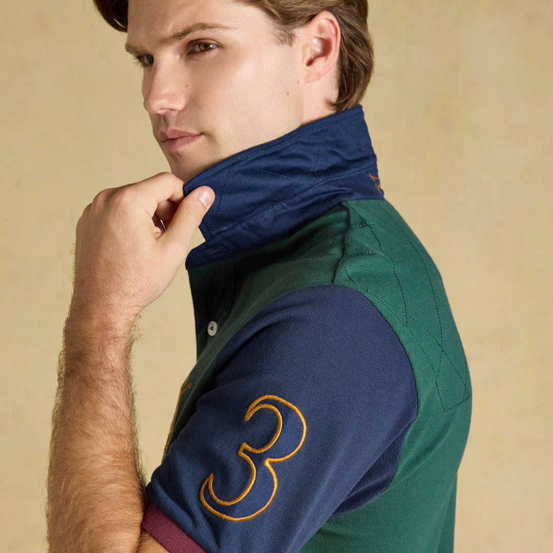 Joules Mens Embellished Woody Polo Shirt