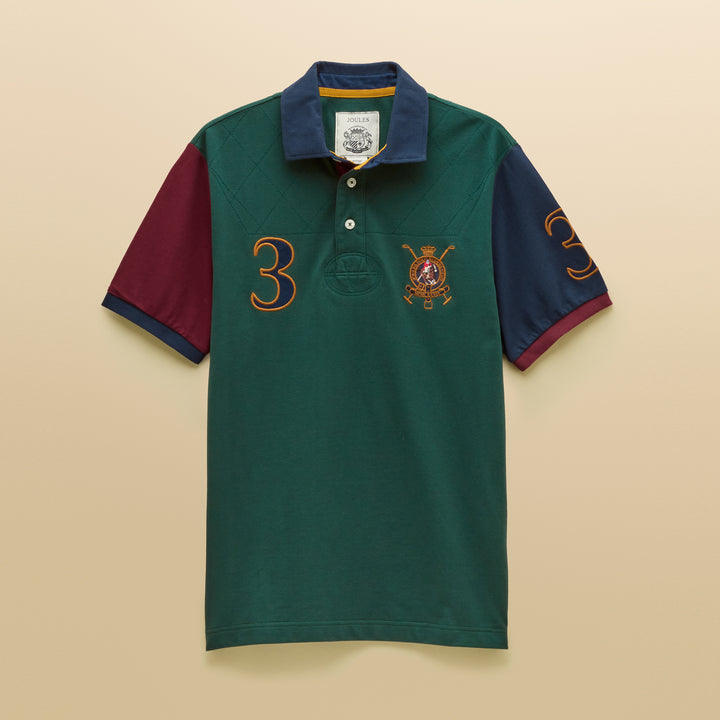 Joules Mens Embellished Woody Polo Shirt