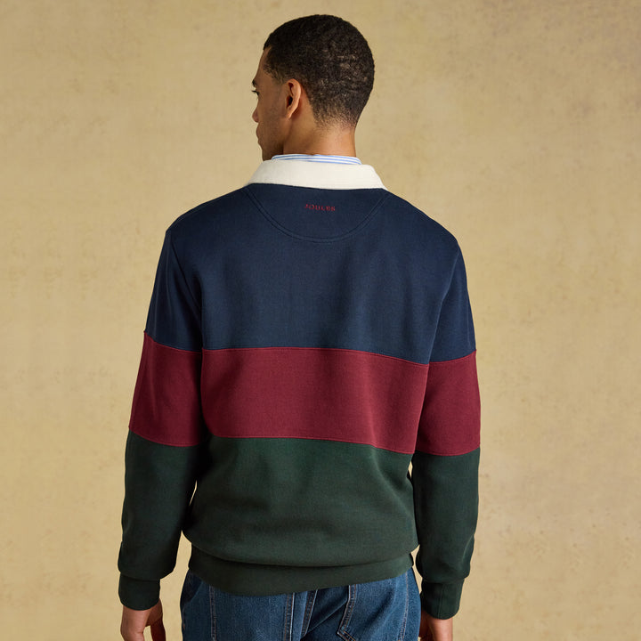 Joules Mens French Rib Rugby Top