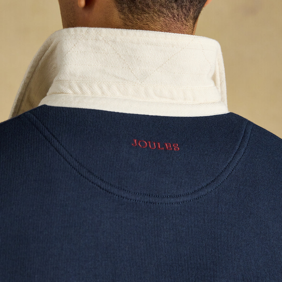 Joules Mens French Rib Rugby Top