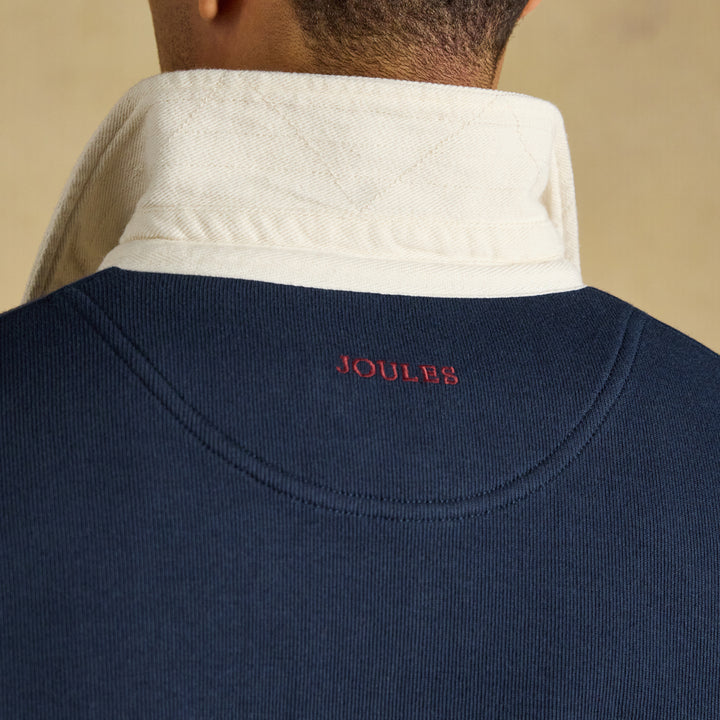 Joules Mens French Rib Rugby Top