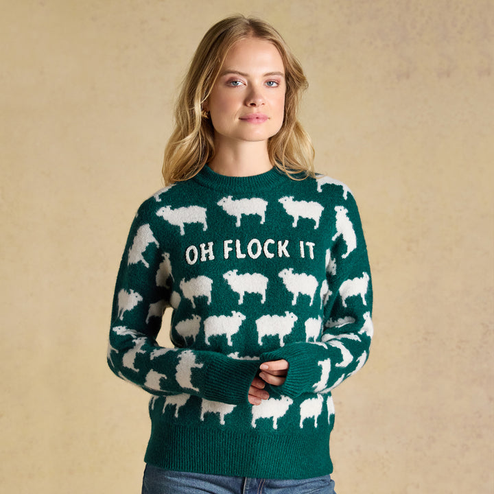 Joules Ladies Flock Knit Jumper