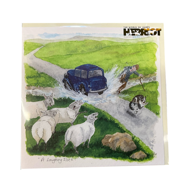 Splimple James Herriot Greetings Card