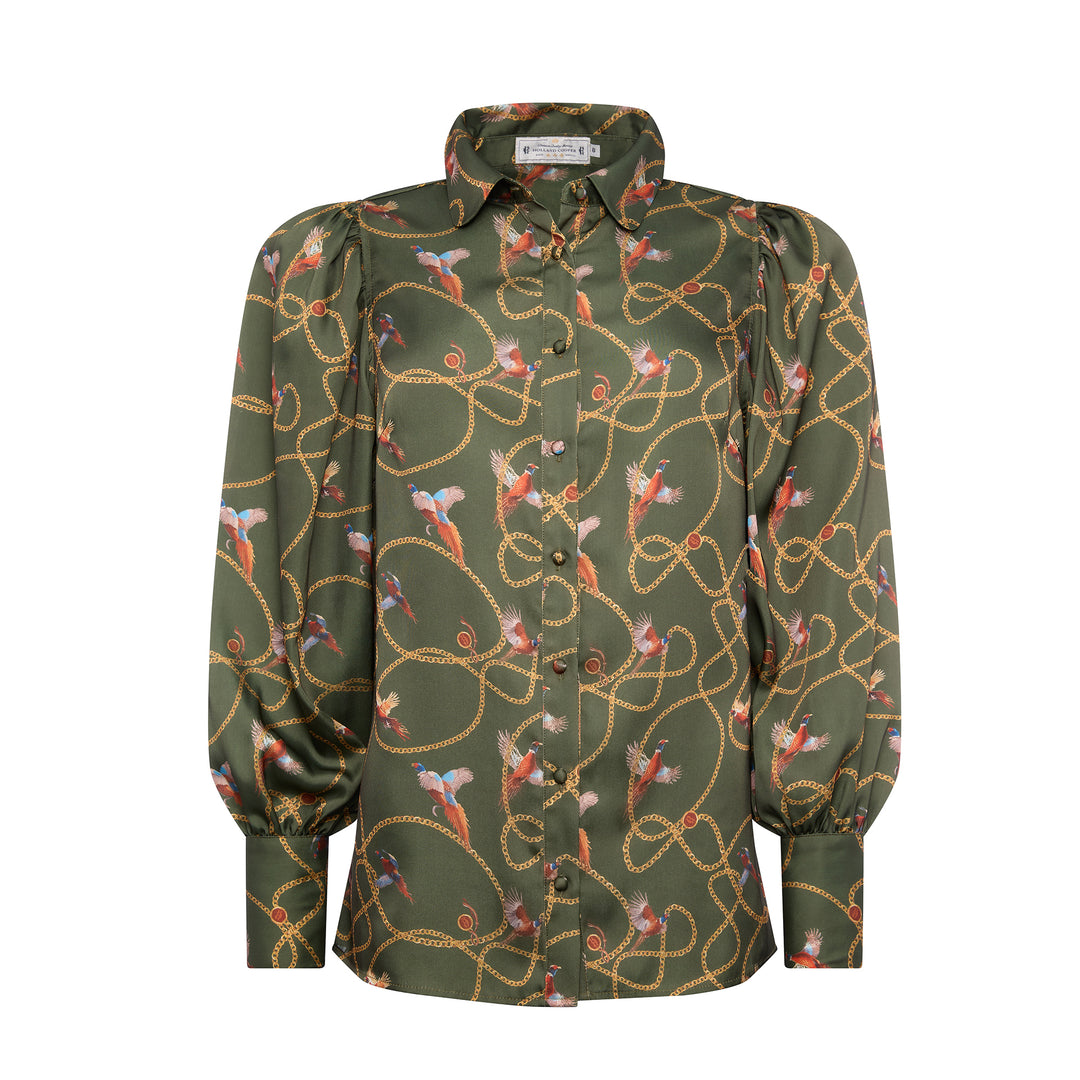 Holland Cooper Ladies Isla Satin Shirt