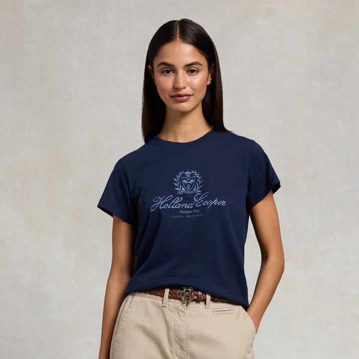 Holland Cooper Ladies Ivy League Tee