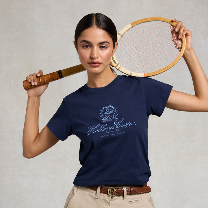 Holland Cooper Ladies Ivy League Tee