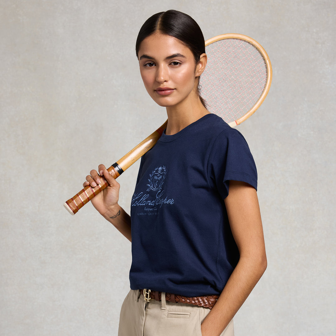 Holland Cooper Ladies Ivy League Tee
