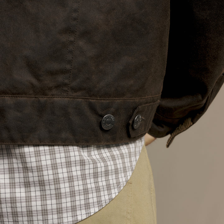 R M Williams Mens Duffy Wax Jacket