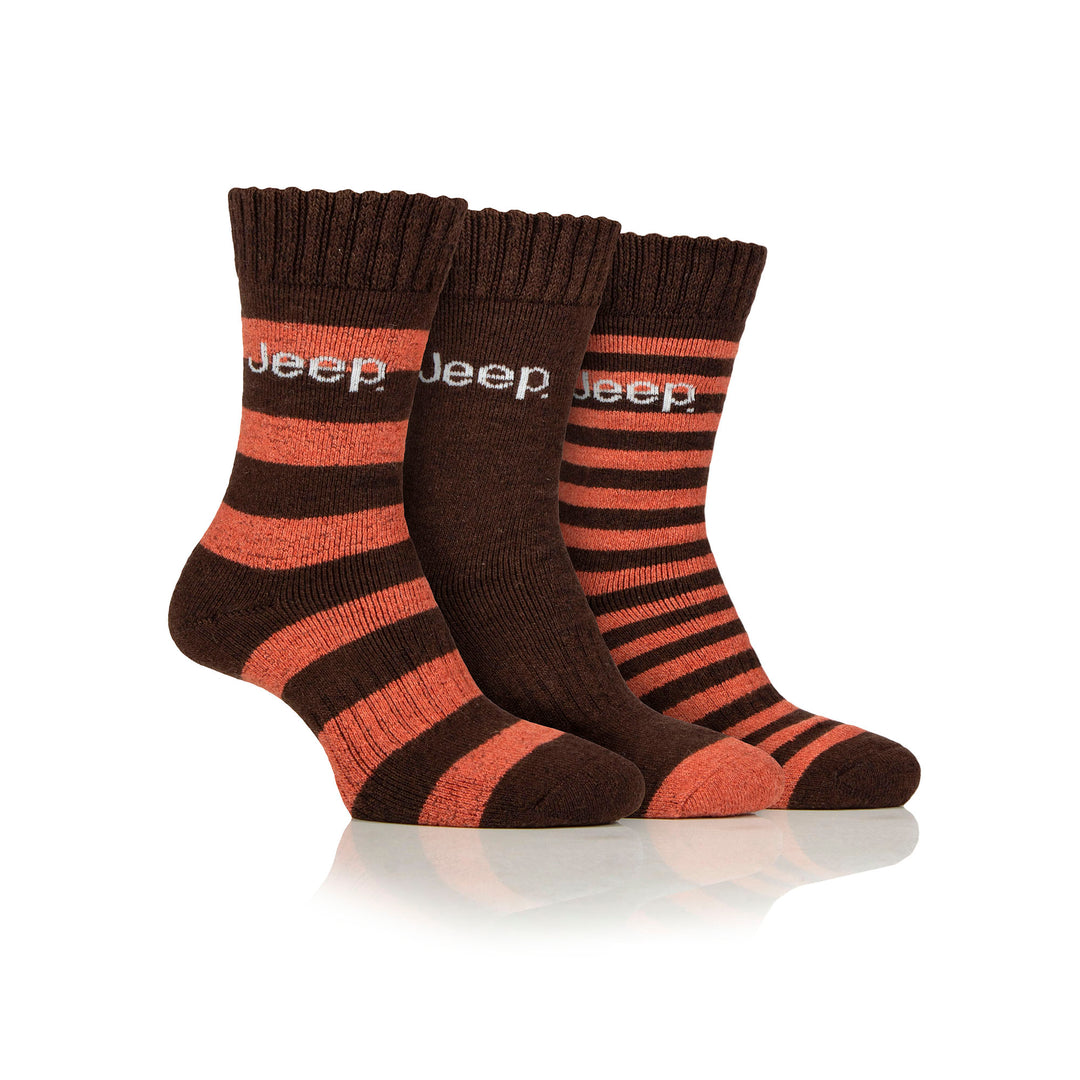 Jeep Mens Wool Blend Boot Socks