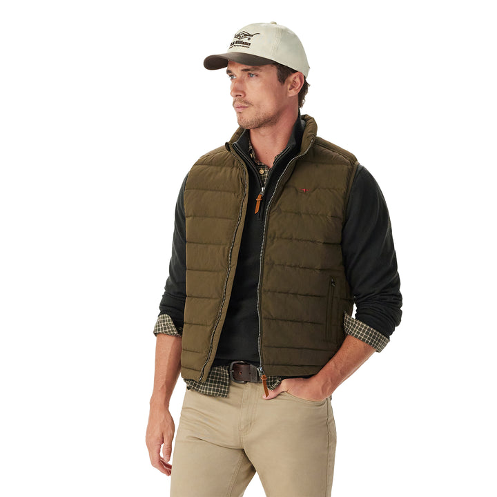 R M Williams Mens Rydal Padded Vest