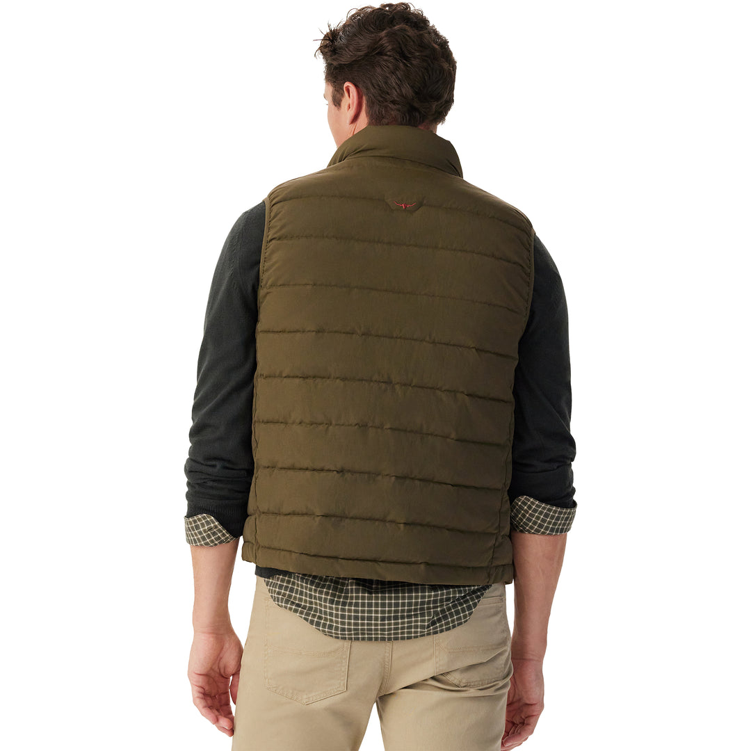 R M Williams Mens Rydal Padded Vest