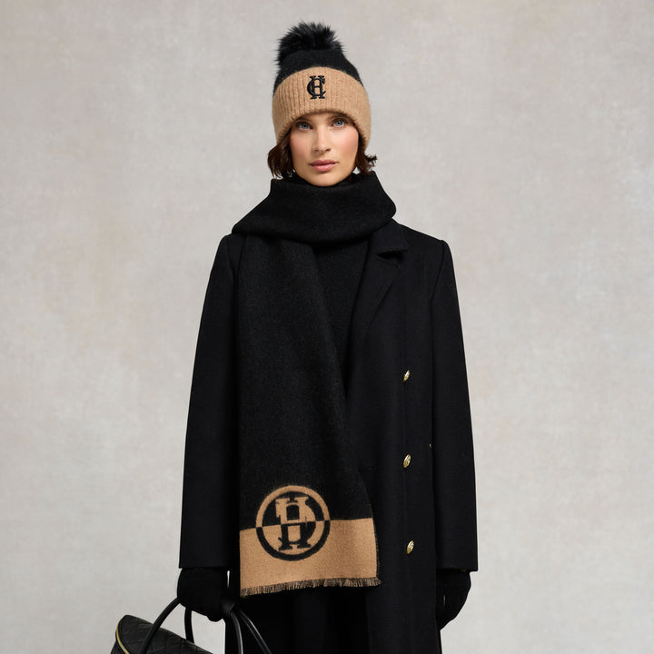 Holland Cooper Ladies Jacquard Scarf