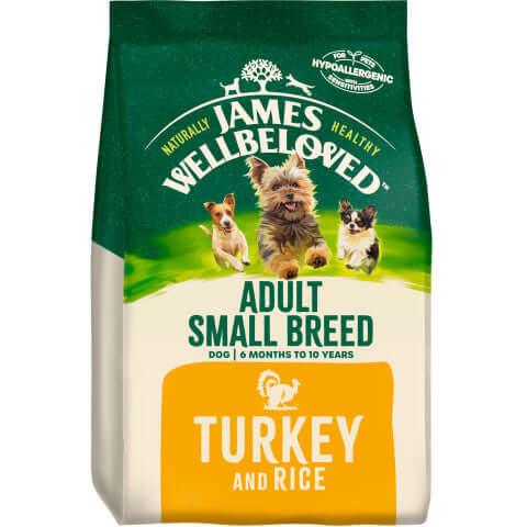 James Wellbeloved Adult Dog Small Breed with Turkey & Rice