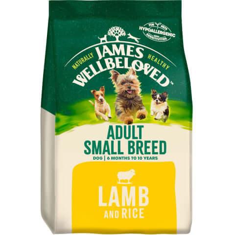 James Wellbeloved Adult Dog Small Breed with Lamb & Rice