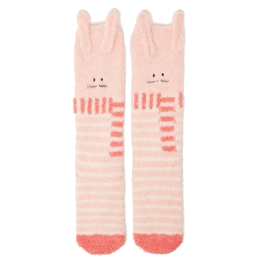 Joules Girls Fluffy Bunny Socks