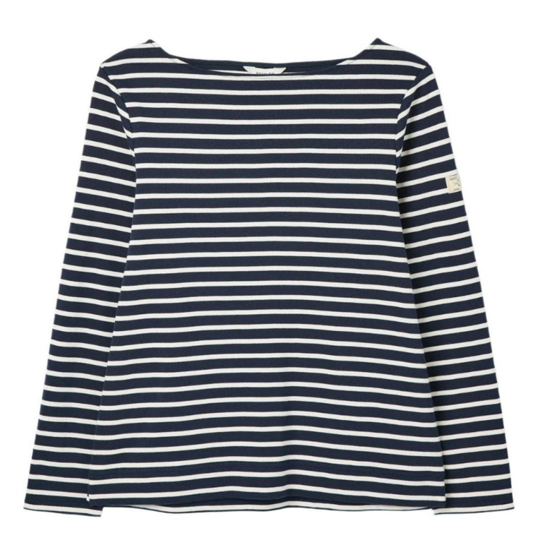 Joules Ladies New Harbour Stripe Top Flat Image