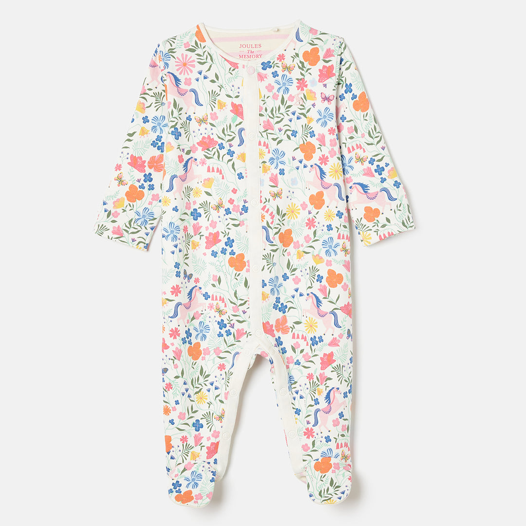 Joules Baby Razamataz Printed Babygrow