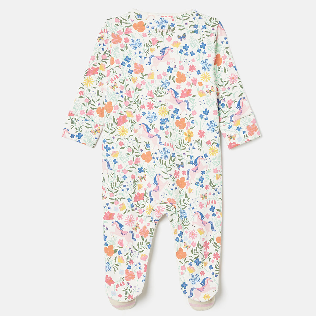 Joules Baby Razamataz Printed Babygrow