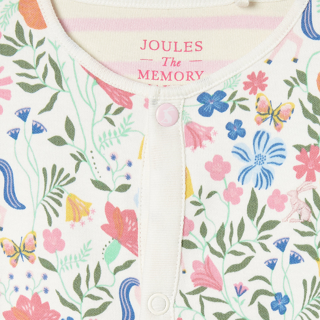 Joules Baby Razamataz Printed Babygrow