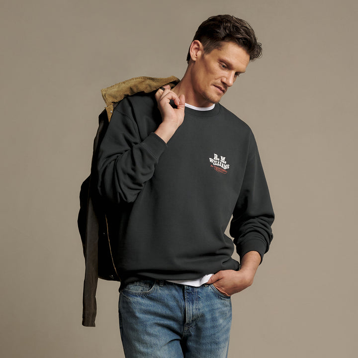 R M Williams Mens Kandos Crew Sweatshirt