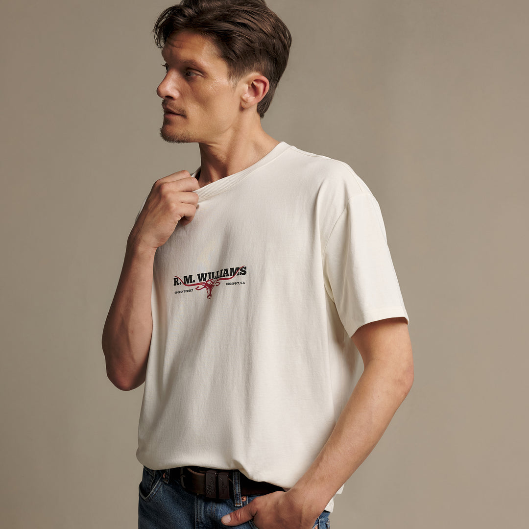 R M Williams Mens Holt T-Shirt