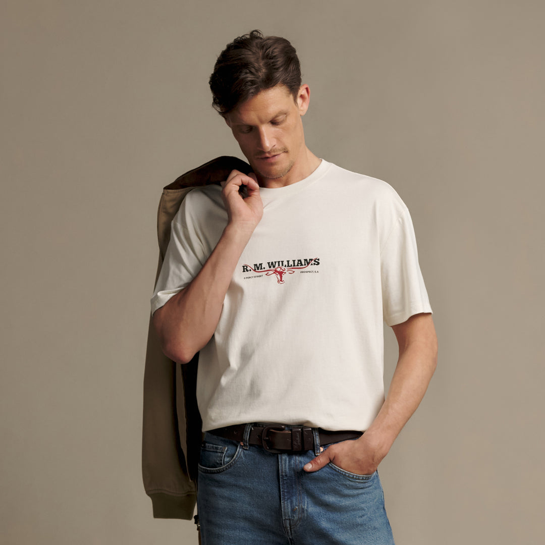 R M Williams Mens Holt T-Shirt