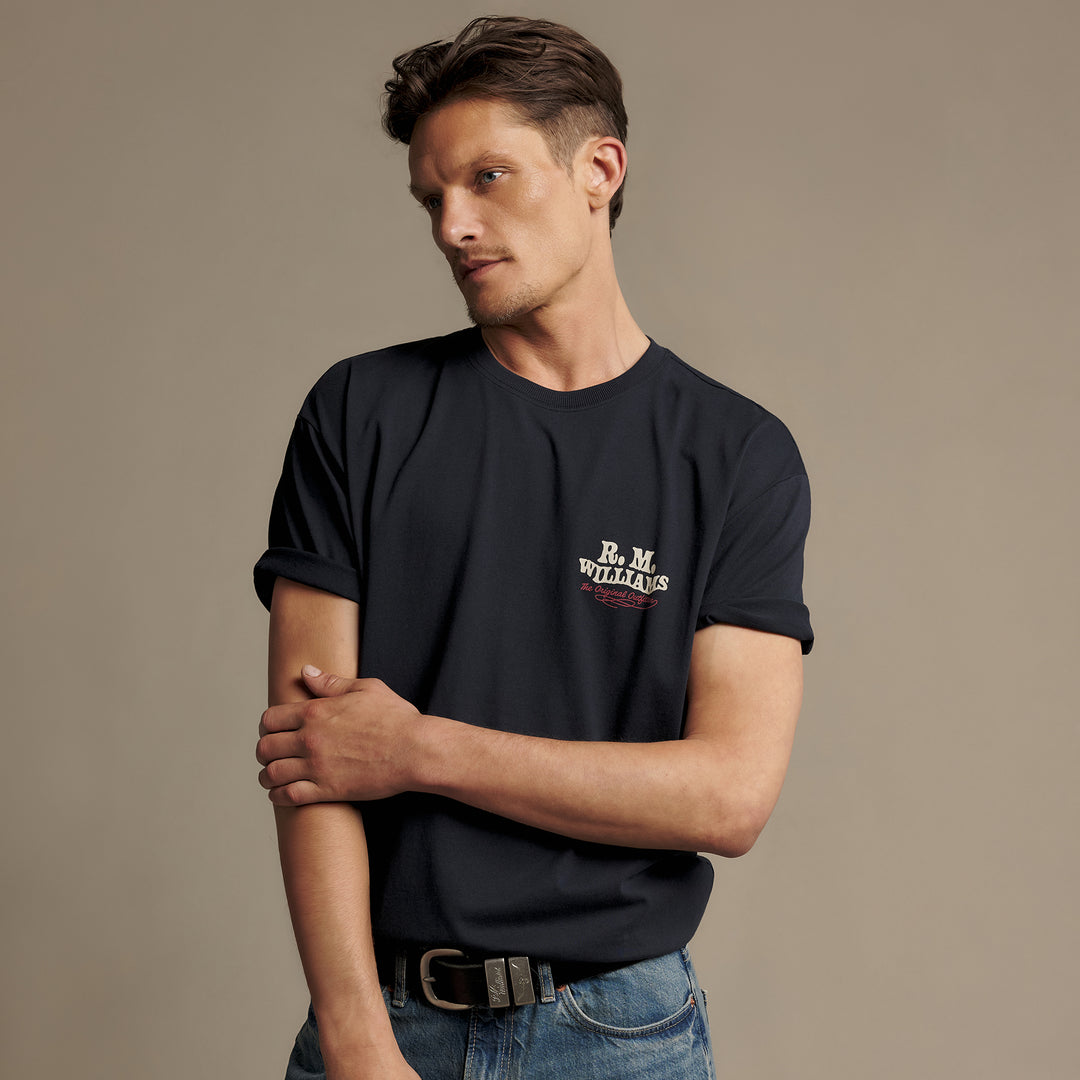R M Williams Mens Kandos T-Shirt