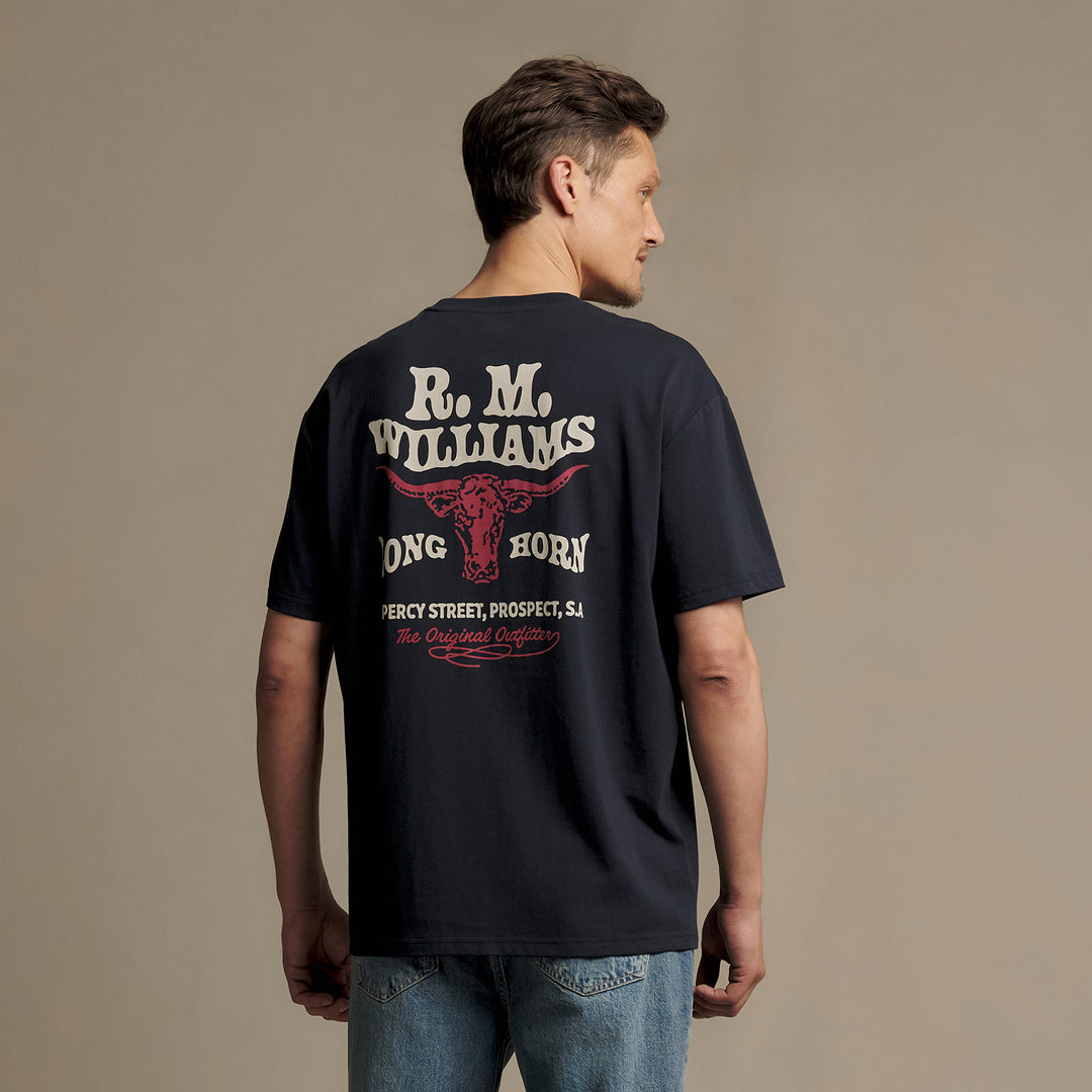 R M Williams Mens Kandos T-Shirt
