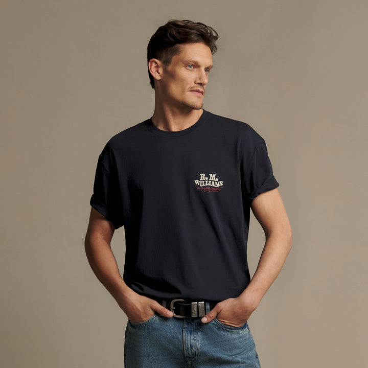 R M Williams Mens Kandos T-Shirt