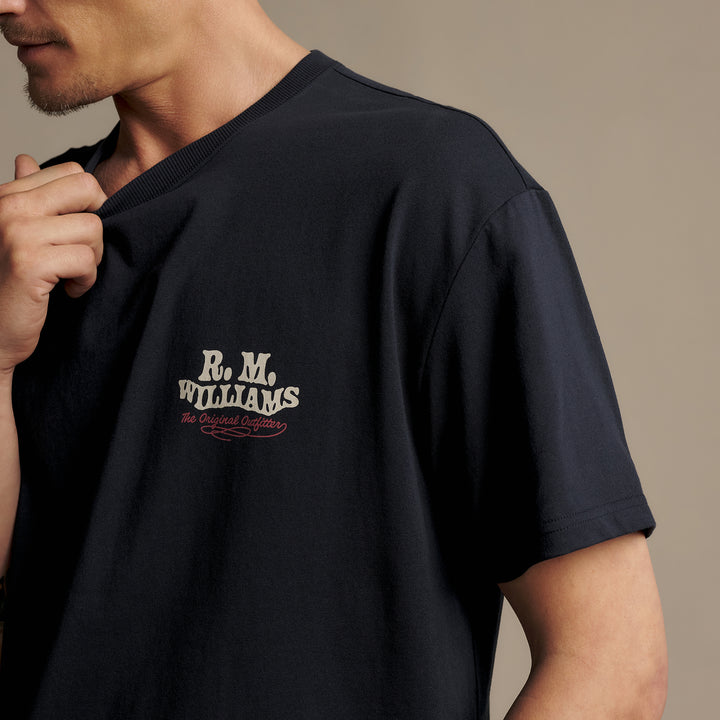 R M Williams Mens Kandos T-Shirt
