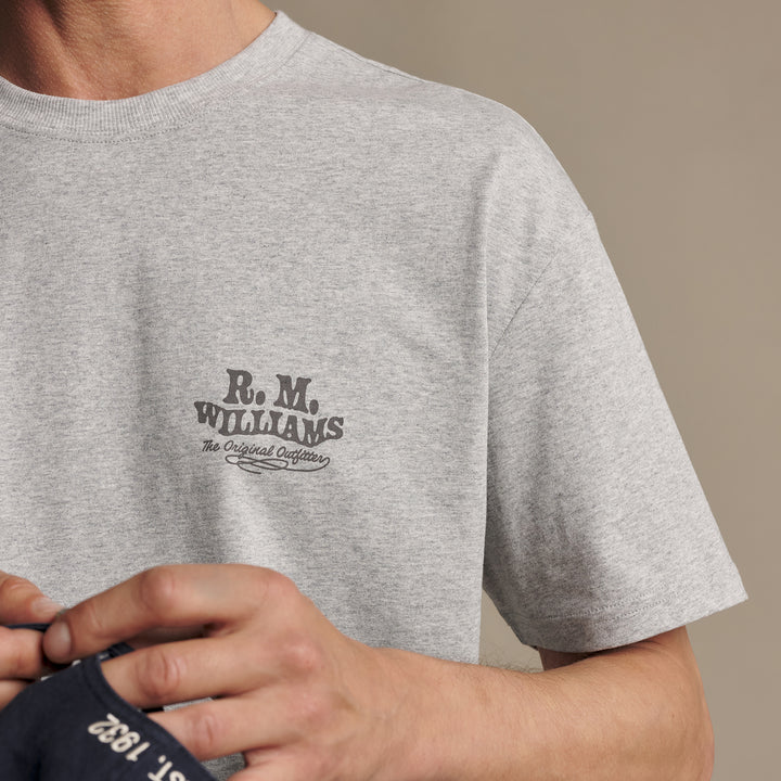 R M Williams Mens Kandos T-Shirt