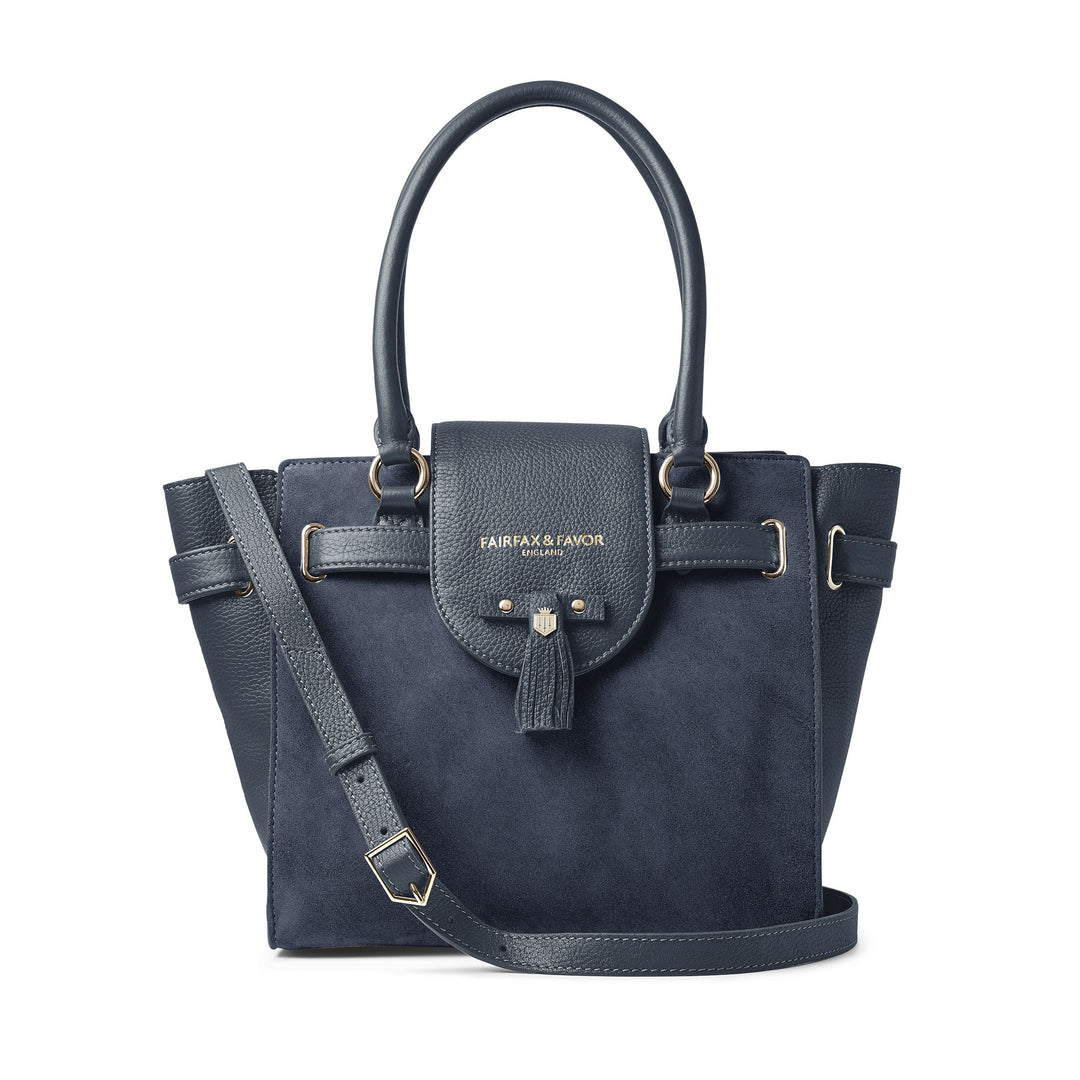 The Fairfax & Favor Limited Edition Ink Windsor Tote in Ink#Ink