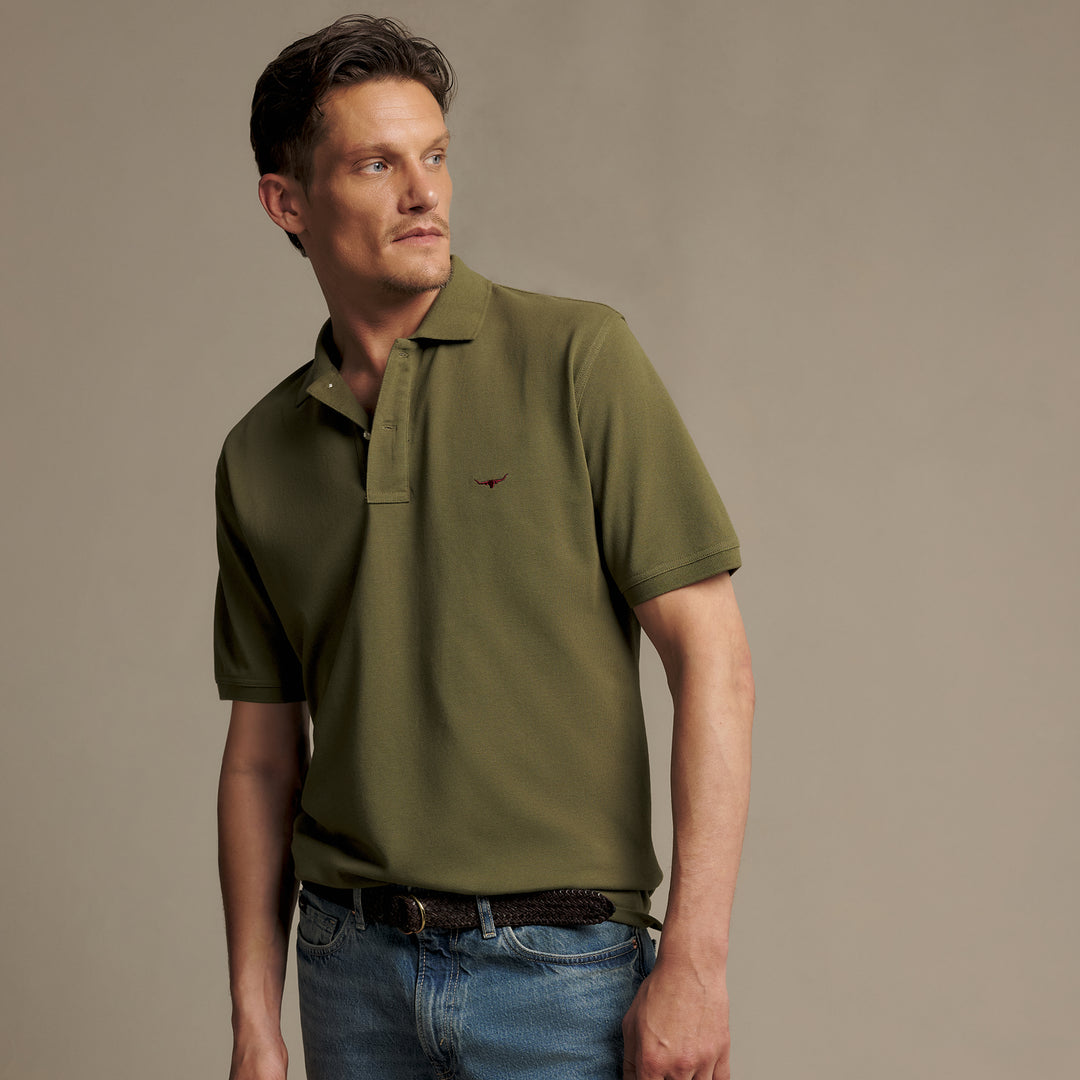 R M Williams Mens Rod Polo